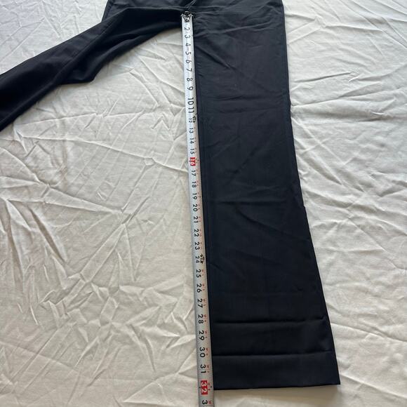 J.Crew Black, Light Wool, Flared, Work Pants- 0 - Picture 10 of 11